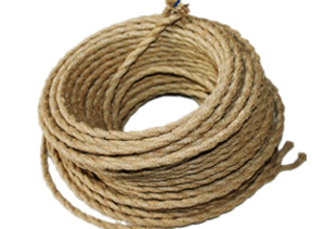 Braided cloth cord